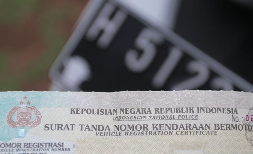 biaya perpanjang stnk dan ganti plat nomor​ - Moladin
