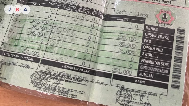 berapa denda telat bayar pajak kendaraan - Moladin