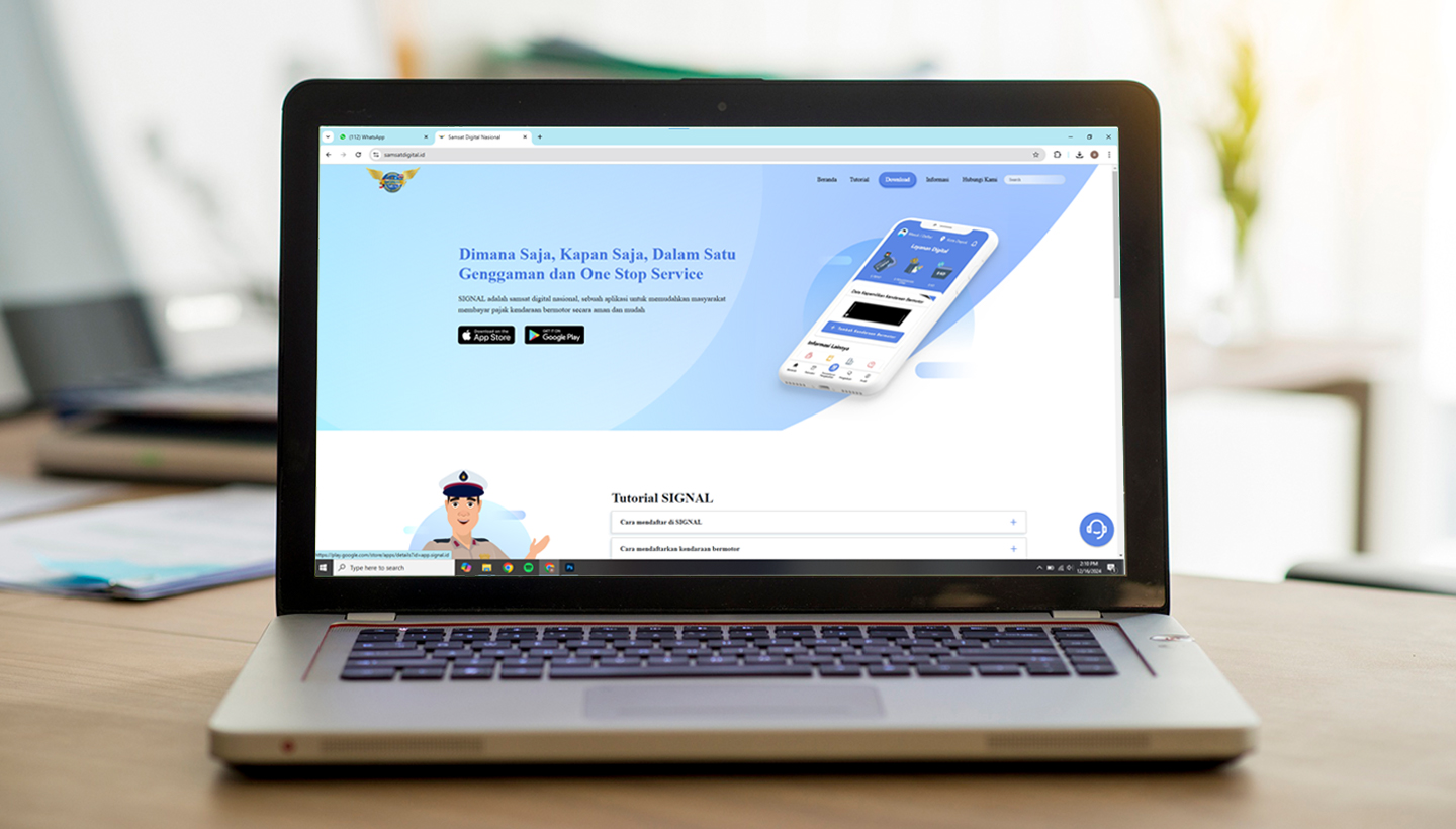 langkah cara bayar pajak mobil online - Moladin 