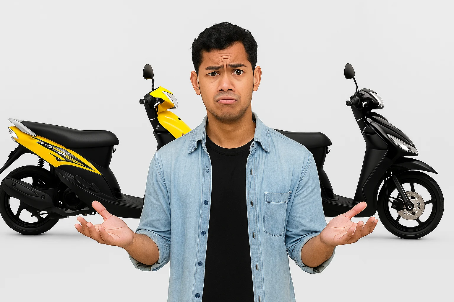 pilih mio sporty atau mio smile - Moladin