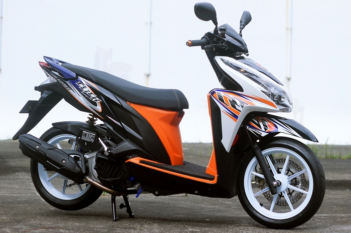 modifikasi vario 125 gaya street style 1