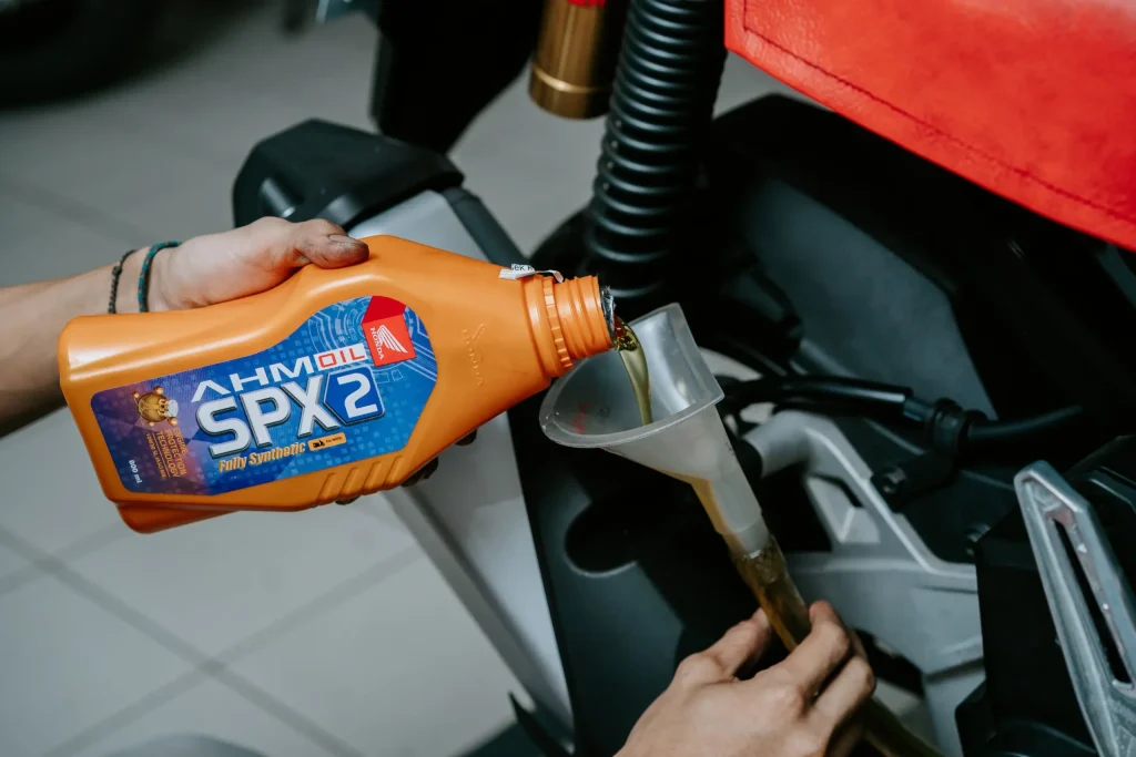 oli matic motor honda