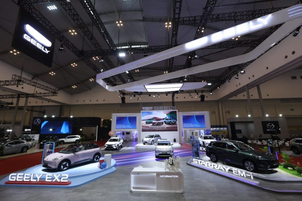 Line-up Lengkap Geely di GJAW 2025 Dengan Bintang Baru EX2
