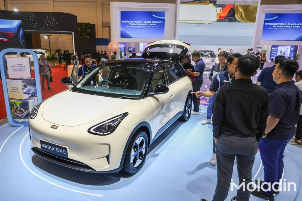program spesial Geely EX2 di GJAW 2025 - Moladin