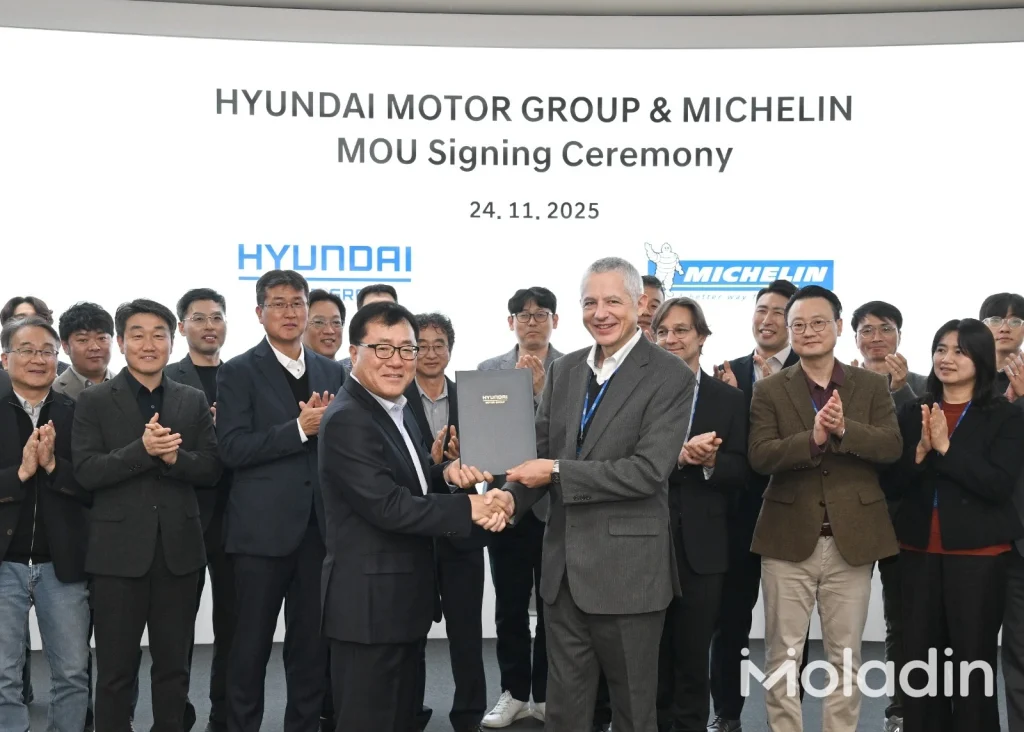 Hyundai dan Michelin MoU Teknologi Ban