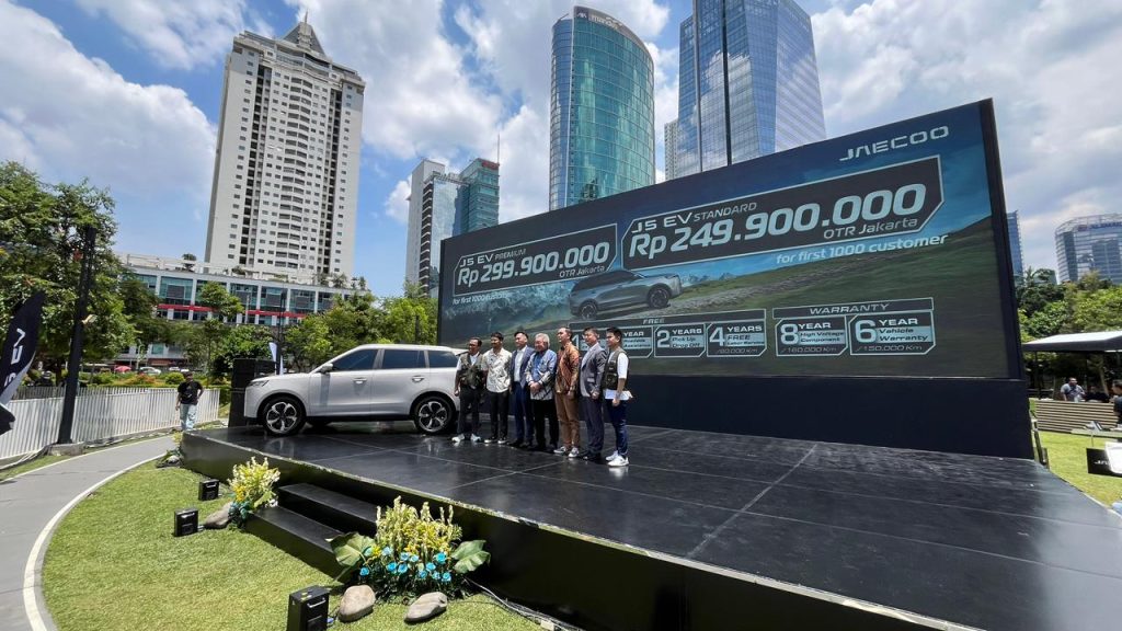 Bikin Syok, Harga JAECOO J5 EV Mulai Rp 429 Juta jaecoo j5 ev harga 3