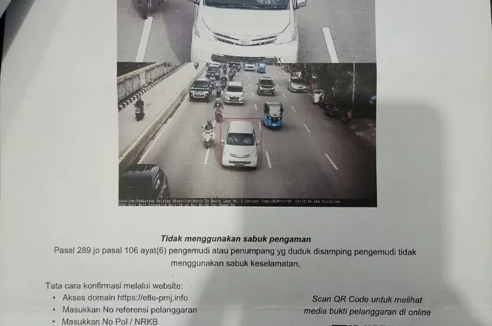 cara cek kena tilang elektronik - Moladin