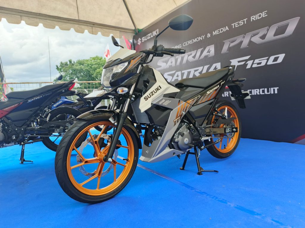 Suzuki Satria Pro dan Satria F150 Baru Resmi Rilis satria pro 3
