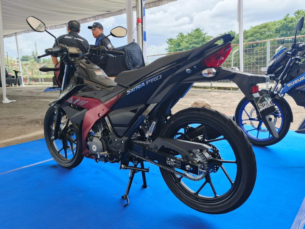 Suzuki Satria Pro dan Satria F150 Baru Resmi Rilis satria pro 5