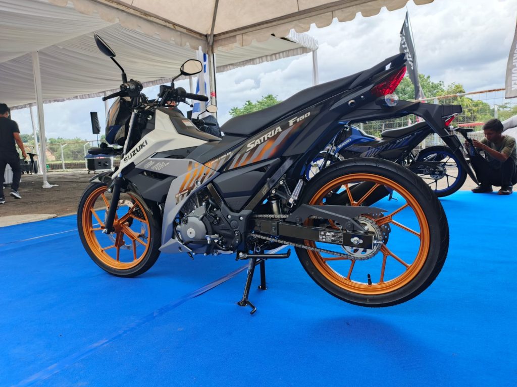 Suzuki Satria Pro dan Satria F150 Baru Resmi Rilis satria pro 6