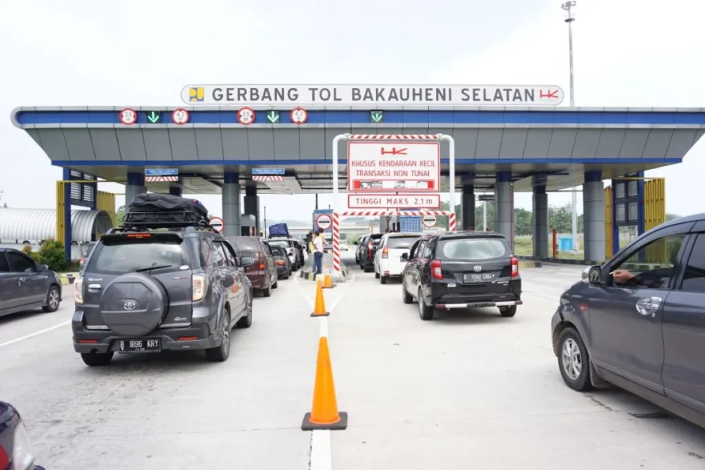tarif tol Bakauheni Terbanggi Besar - Moladin