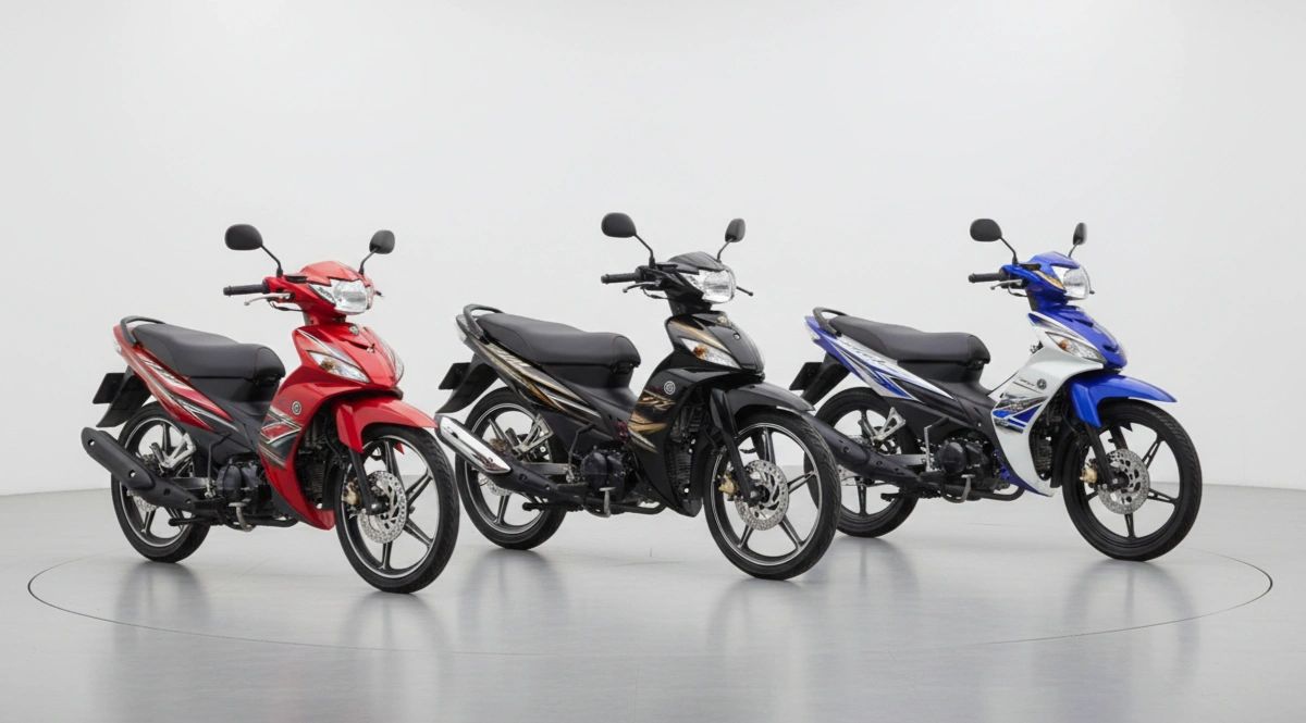 4 Pilihan Motor Bebek Yamaha Terbaru 2025 dan Harganya