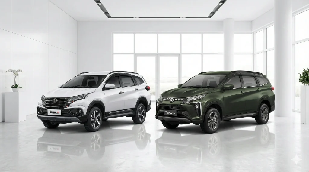 perbedaan Rush dan Toyota 2025 - Moladin
