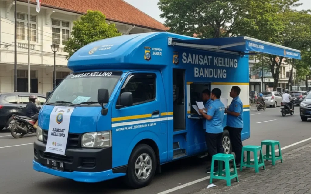 samsat keliling bandung - Moladin