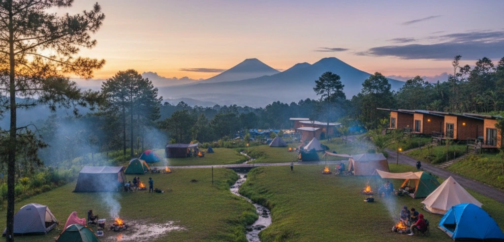 tempat camping di lembang - Moladin