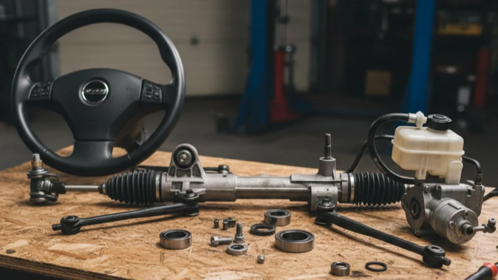 komponen sistem kemudi - Moladin