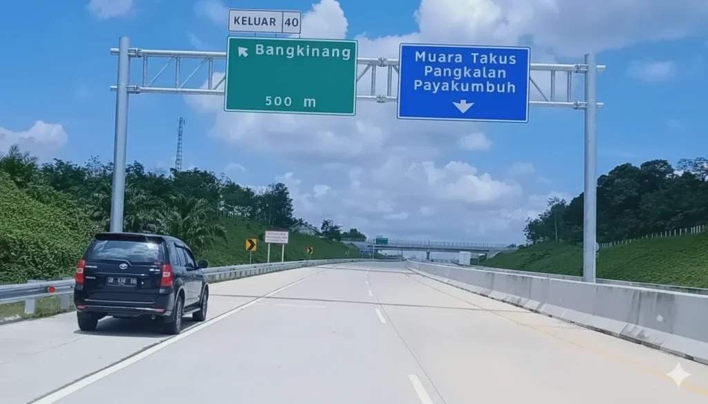 Update Tarif Tol Pekanbaru Bangkinang 2025 Semua Gerbang! tarif tol Pekanbaru Bangkinang - Moladin
