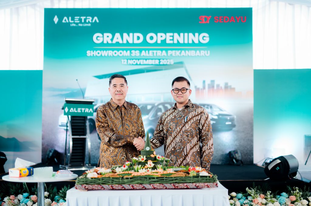 Aletra Tutup Tahun 2025 dengan Penguatan Produksi dan Bersiap Gencarkan Ekspansi Tahun Depan Grand Opening Showroom 3S Aletra Pekanbaru 1