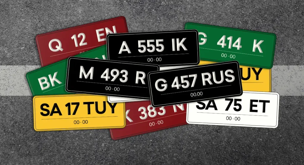 plat nomor seluruh indonesia