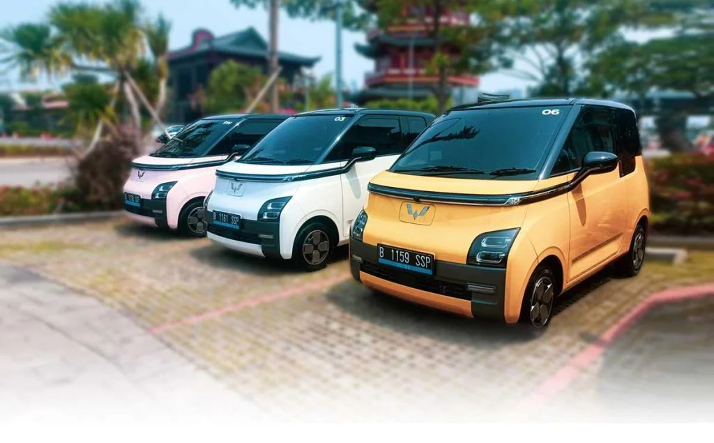 harga wuling air ev bekas