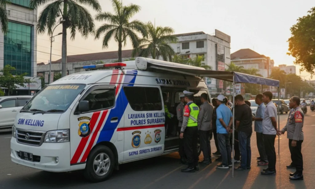 jadwal sim keliling surabaya - Moladin