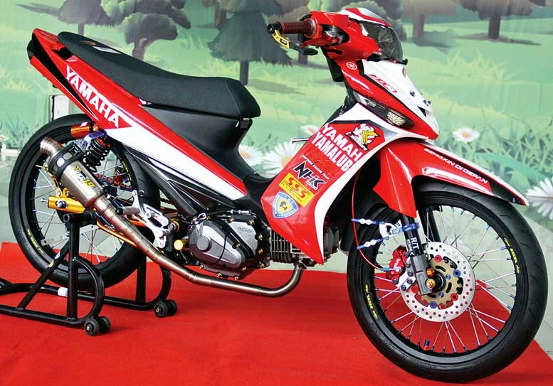 9 Ide Modifikasi Vega ZR Sesuai Aturan Tanpa Takut Tilang tips modifikasi Vega ZR road race - Moladin