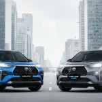 Perbedaan Varian Toyota Veloz Hybrid dari V HEV, hingga TSS - Tuwaga