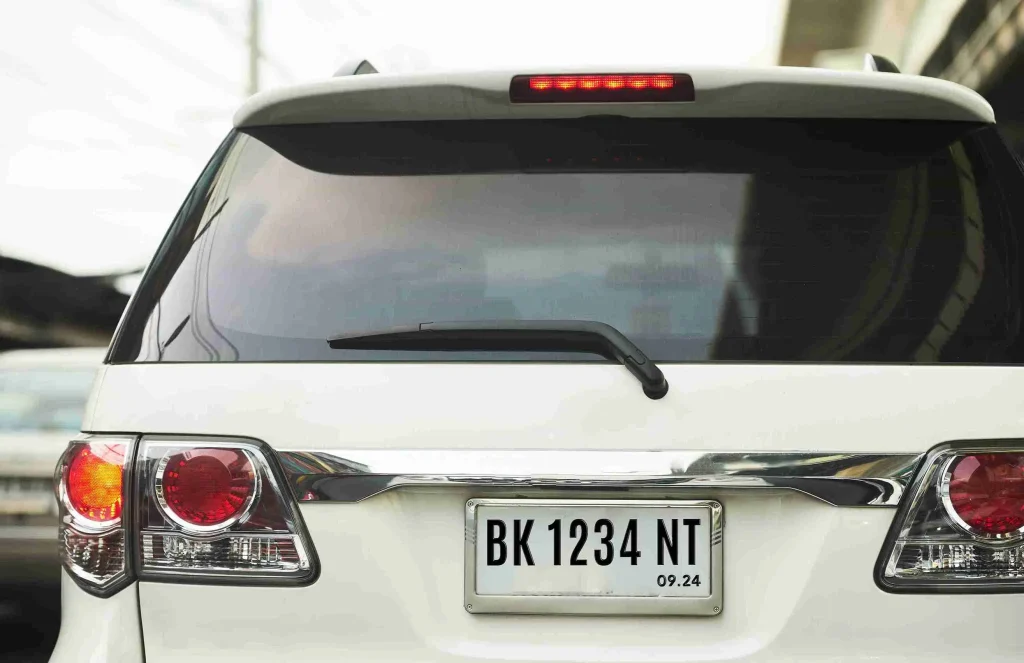plat nomor bk