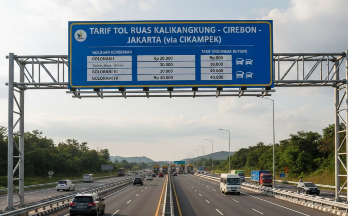 Cek Tarif Tol Kalikangkung Cikampek 2025 Sebelum Liburan!