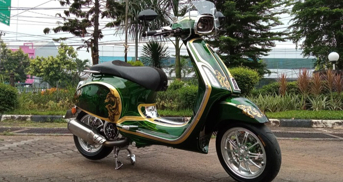 3 Ide Vespa Matic Modif Stylish yang Mudah Ditiru vespa matic modif - Moladin
