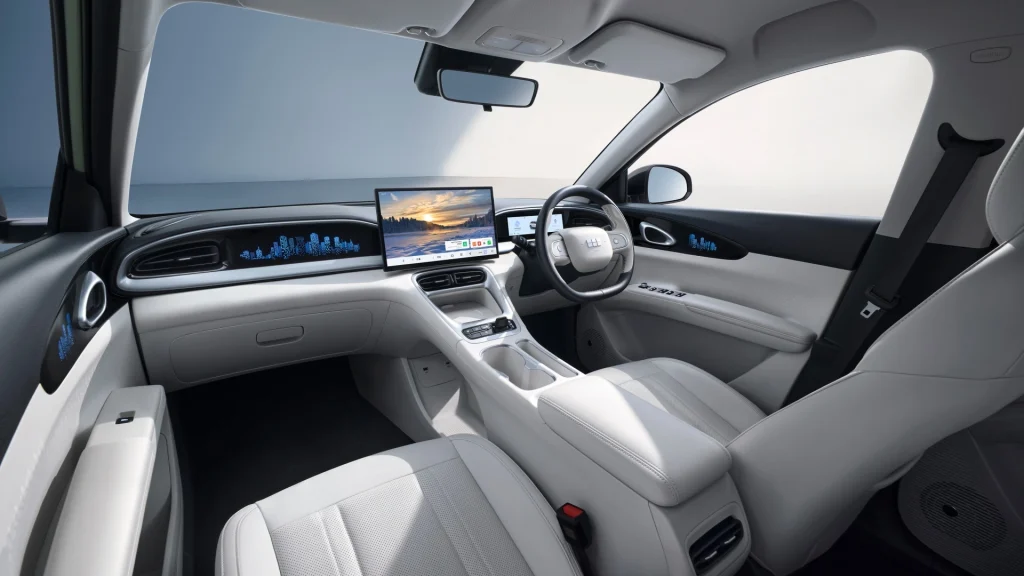 Interior GEELY EX2 dashboard