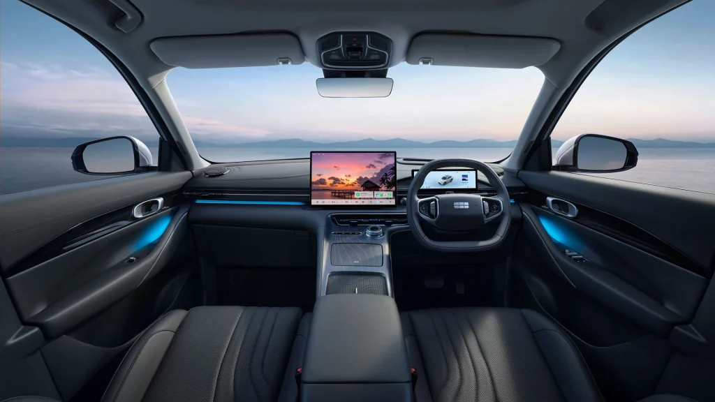 Interior GEELY Starray EM-i seating