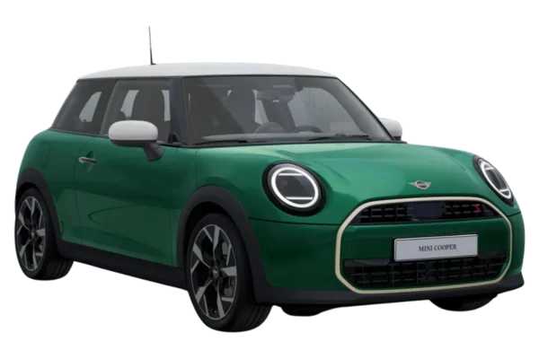 British Racing Green with White Roof