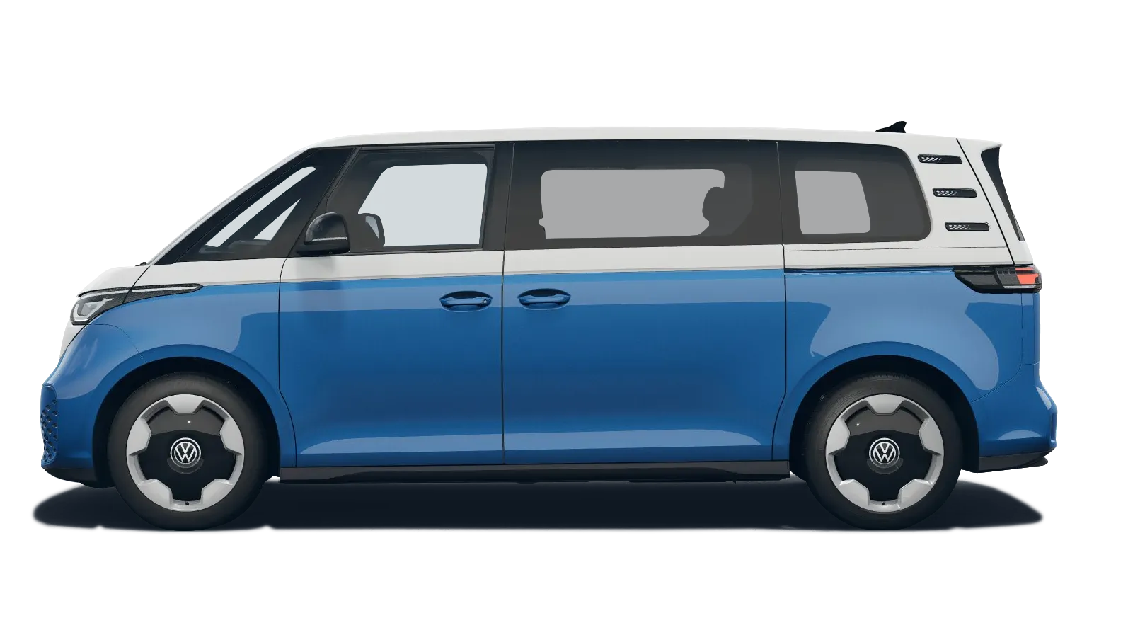 Candy White - Medium Blue Metallic