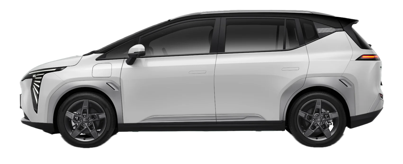 Pure White with Black Roof