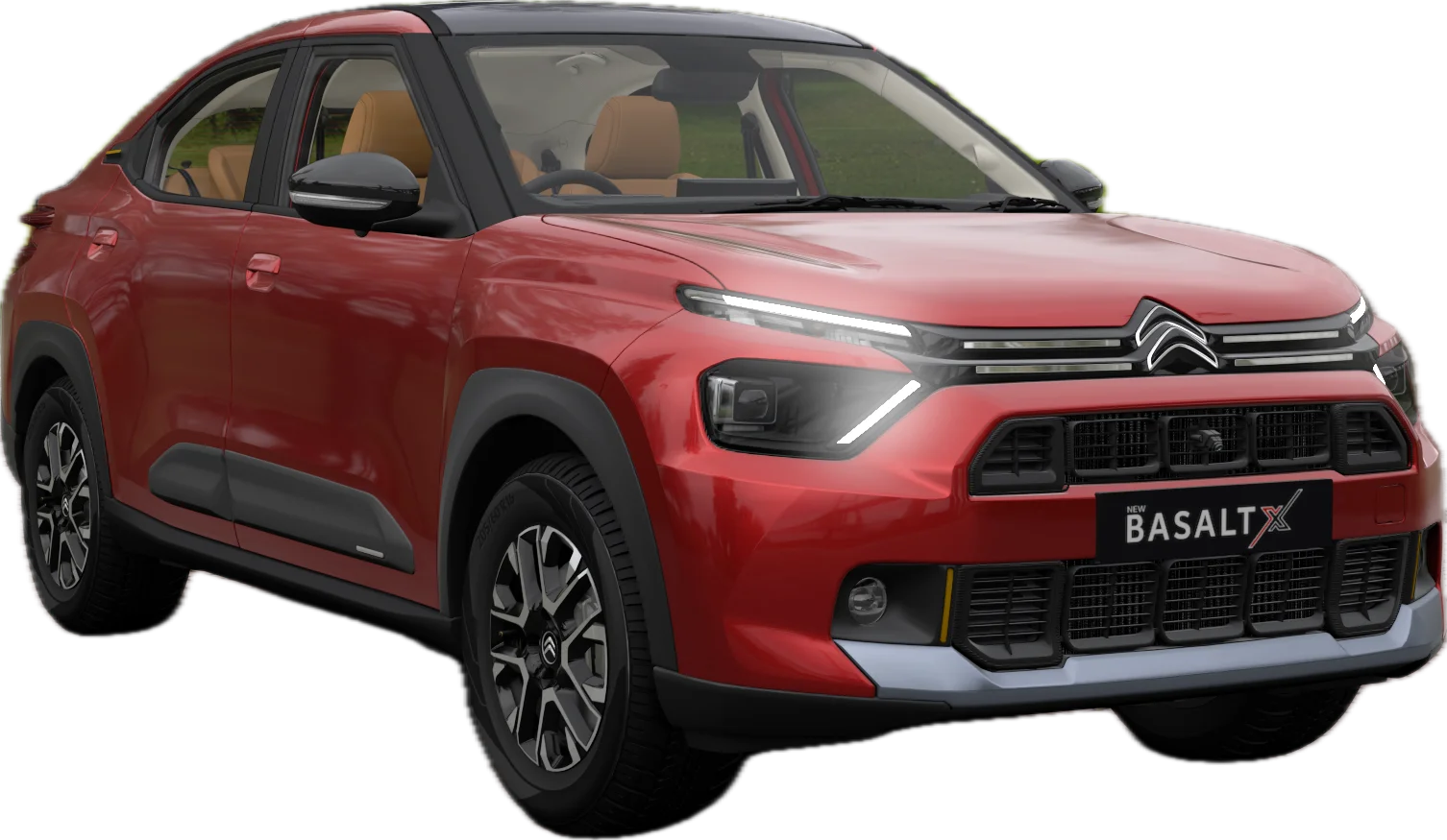 Garnet Red Body with Perla Nera Black