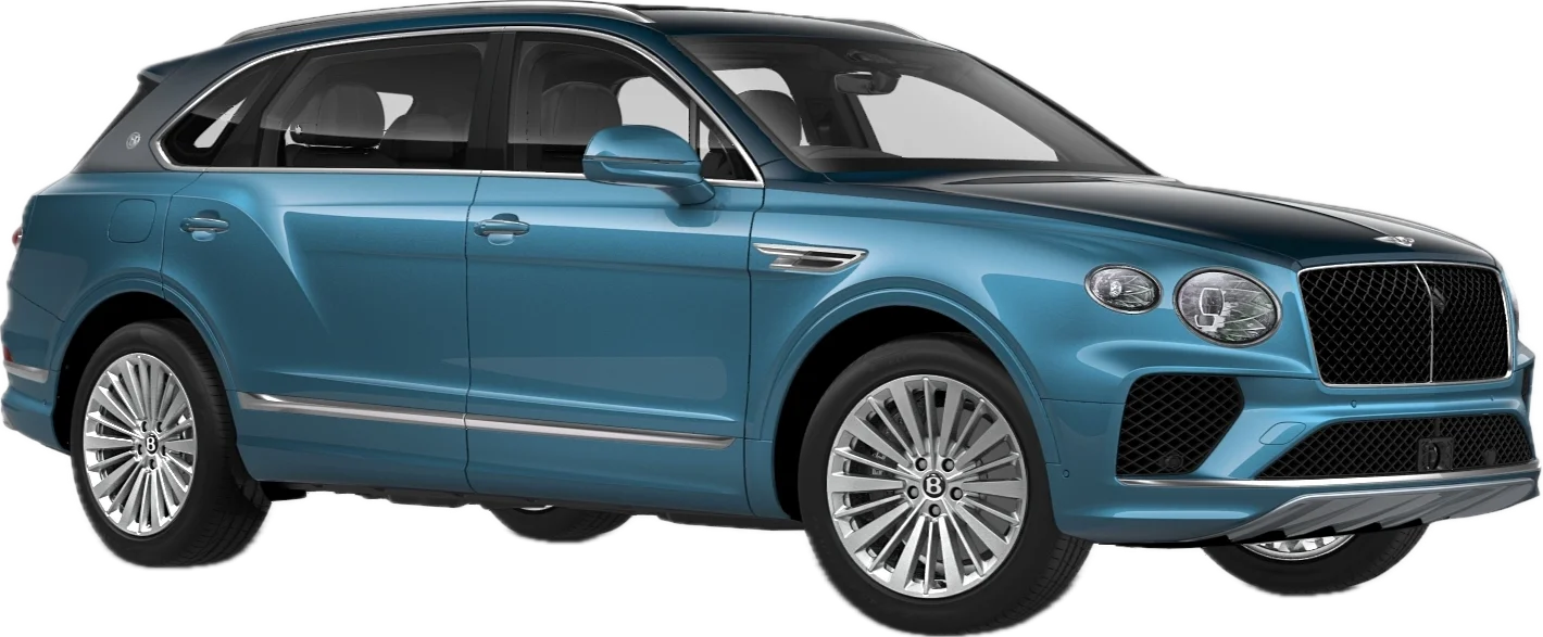 Windsor Blue over Light Windsor Blue by Mulliner