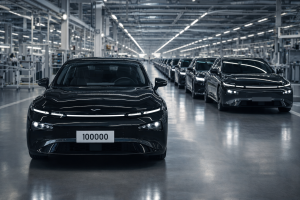 XPeng P7+ 2026 Resmi Diproduksi 100.000 Unit, Model Anyar Mulai Tiba ke Konsumen