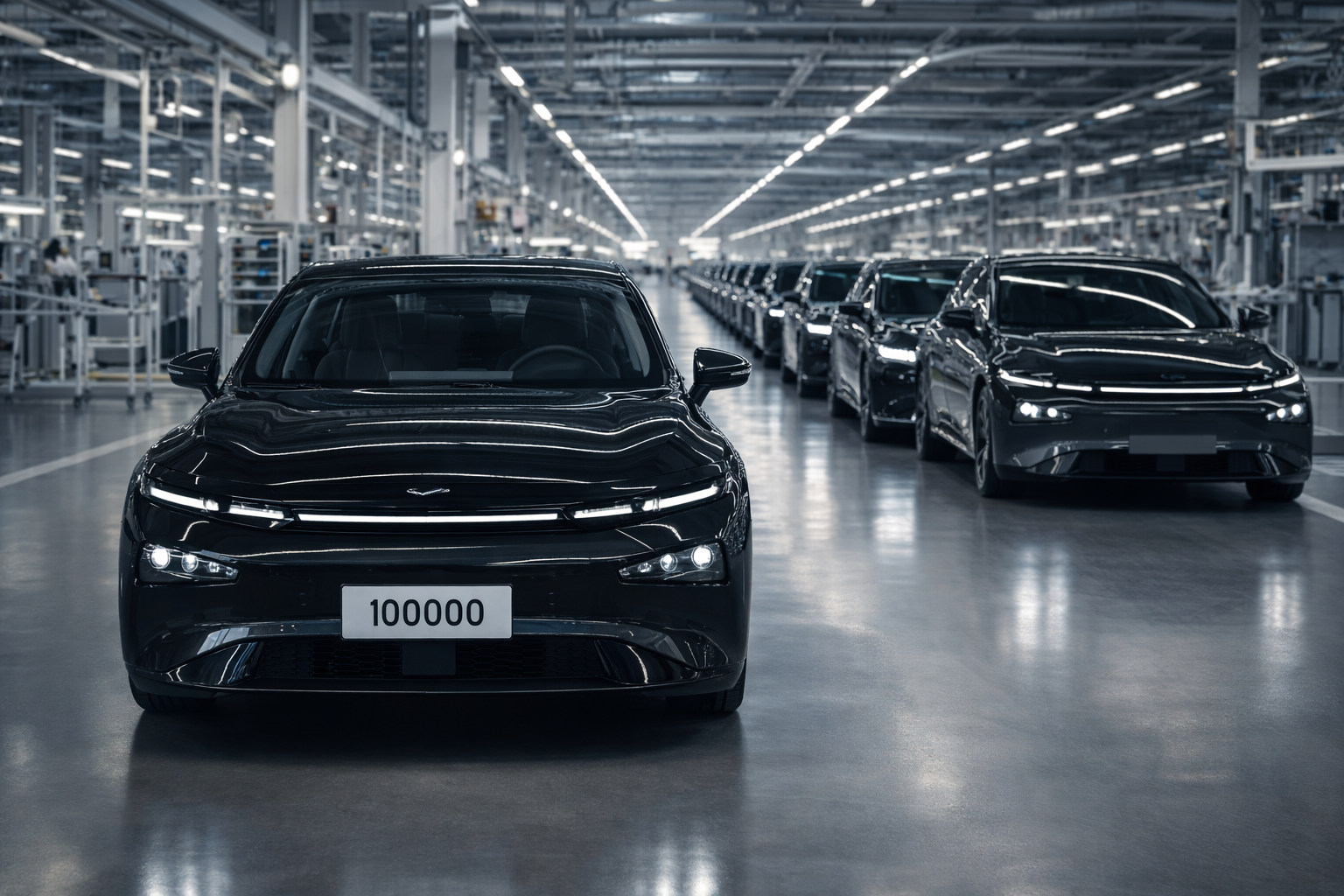 XPeng P7+ 2026 Resmi Diproduksi 100.000 Unit, Model Anyar Mulai Tiba ke Konsumen