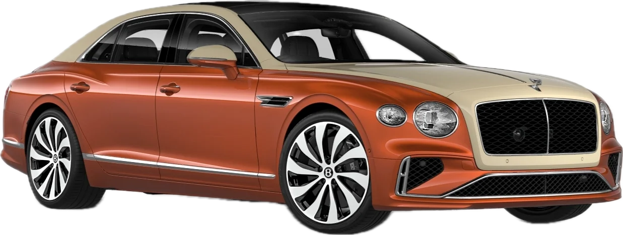 Magnolia (Solid) over Orange Flame (Duo-tone)