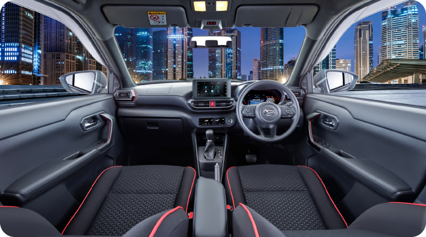 Daihatsu Rocky Interior - Moladin