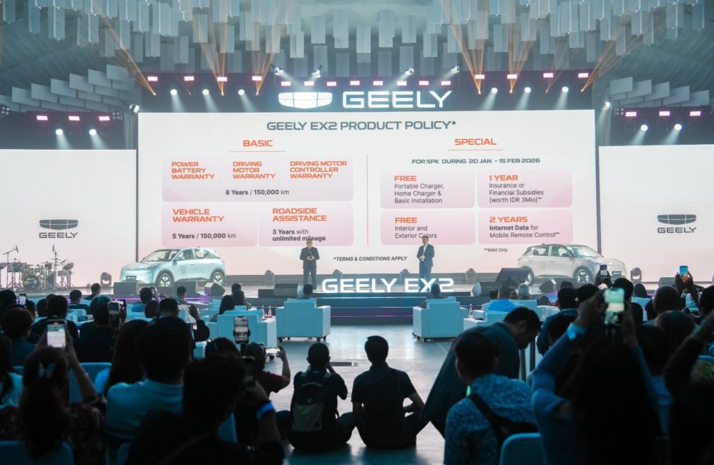 Harga Geely EX2 Mepet Atto 1, Persaingan Panas Konsumen Tetap Raja Foto 6. Konsumen Geely EX2 juga dapat menikmati berbagai exclusive benefits