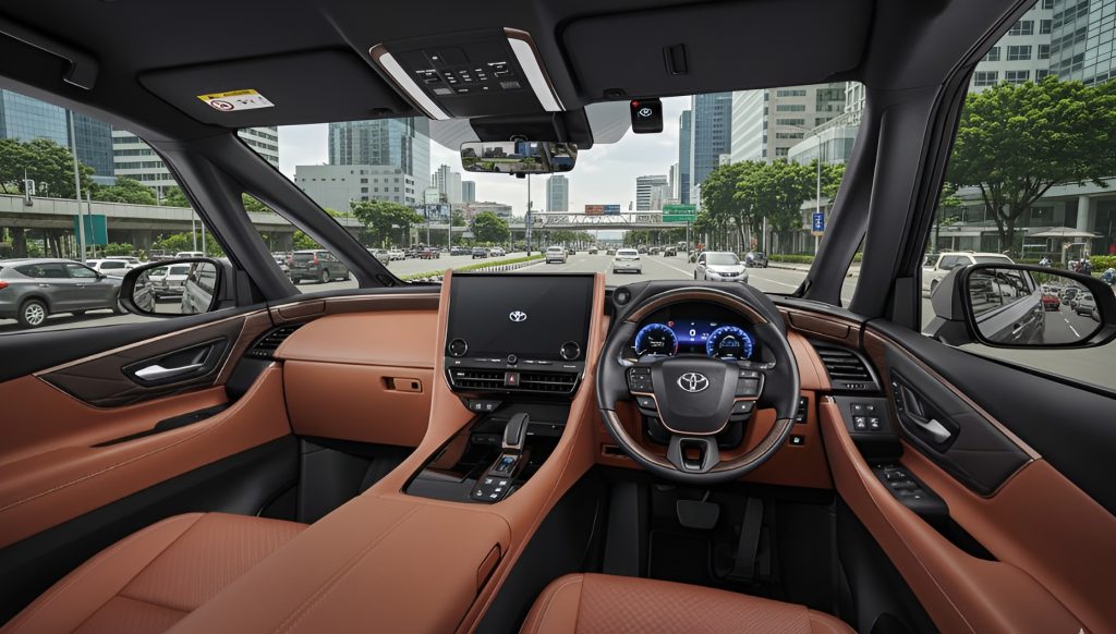 Toyota Vellfire Interior 2026 - Moladin