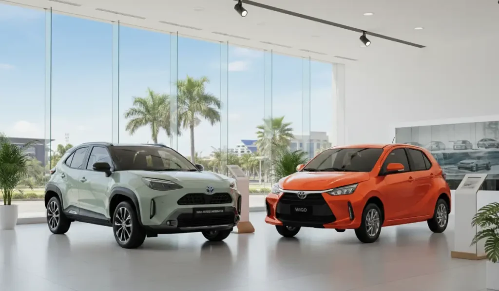 yaris cross dan wigo