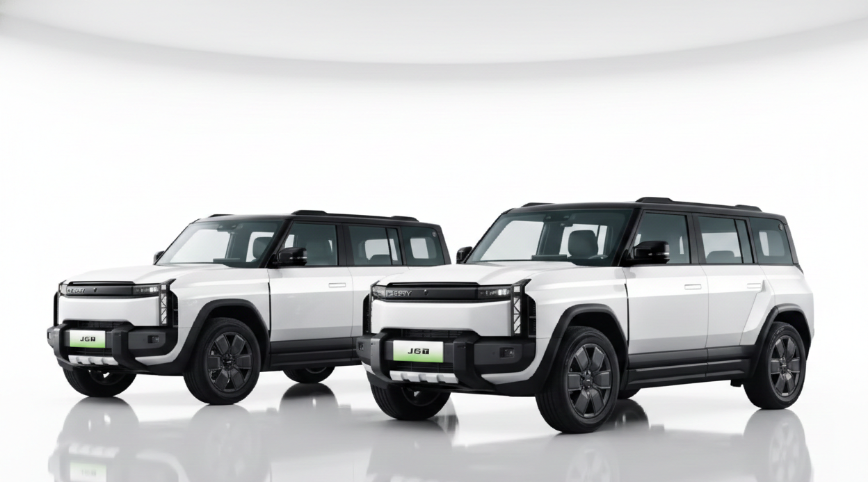 Interior Chery J6 EV: SUV Listrik Tangguh dengan Fitur Premium 