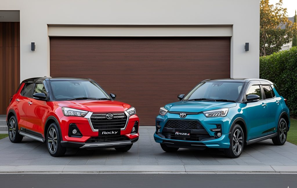 Daihatsu Rocky vs Toyota Raize - Moladin