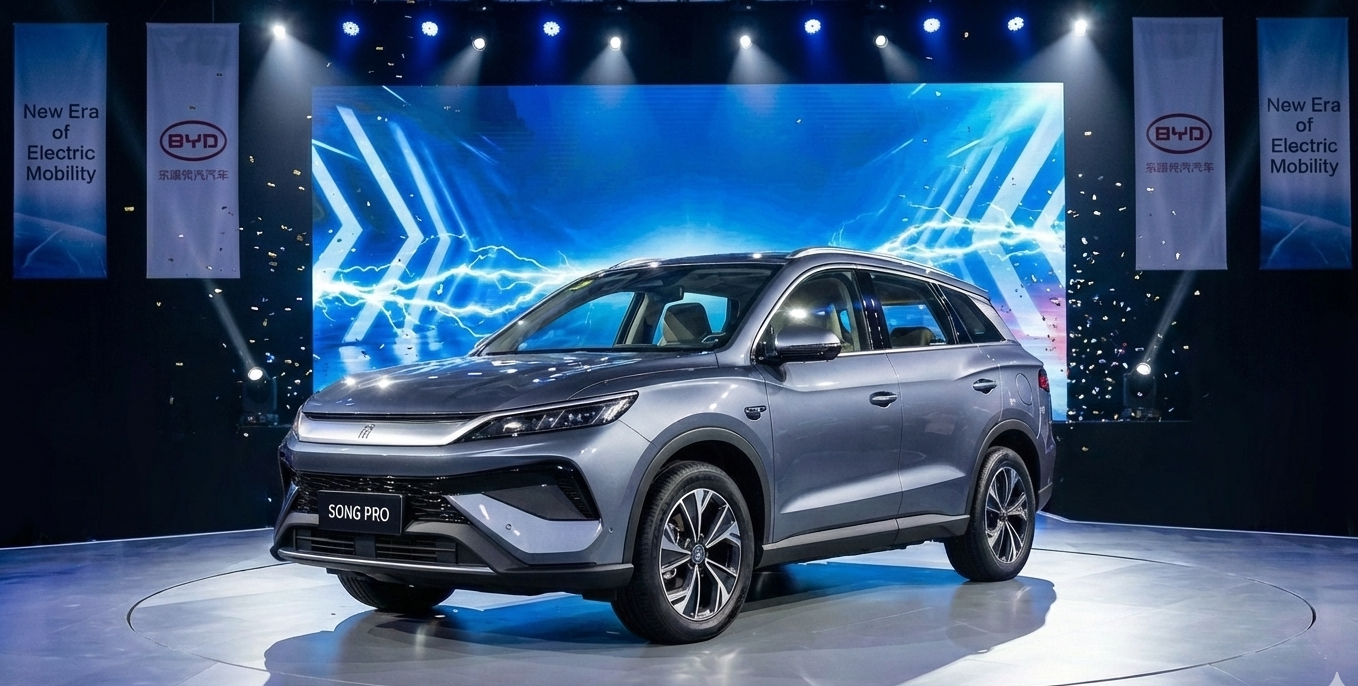 BYD Song Pro 2026 Rilis di China, Jarak Tempuhnya 200 Km!