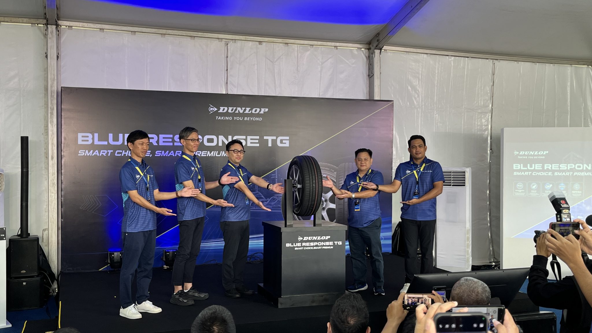 DUNLOP BLUE RESPONSE TG