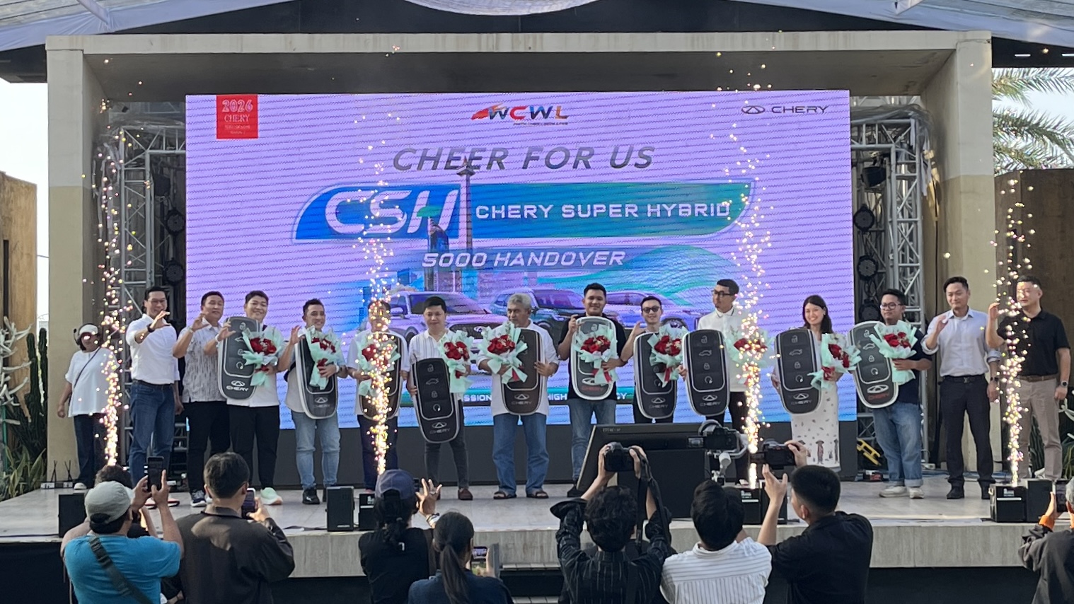 5.000 Unit TIGGO Series CSH Diserahkan ke Konsumen