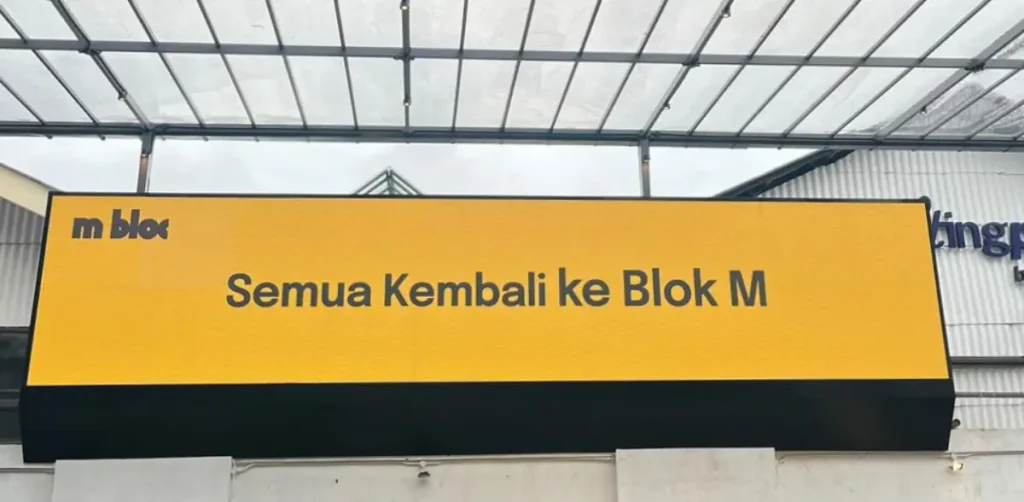 blok m